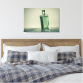 Parfümflasche Leinwanddruck (Insitu (Schlafzimmer))