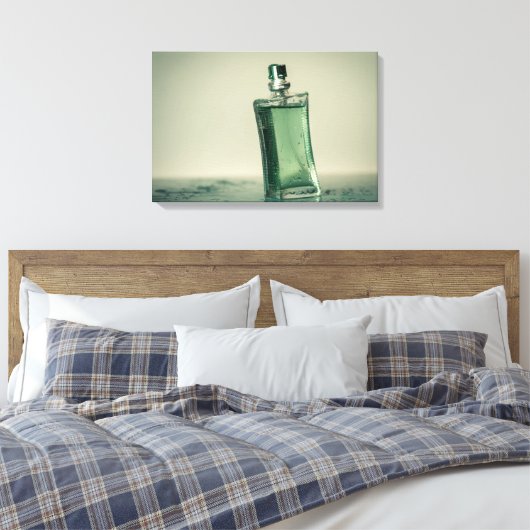 Parfümflasche Leinwanddruck (Insitu (Schlafzimmer))