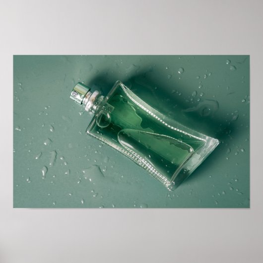 Parfümflasche Poster (Vorne)