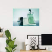 Parfümflasche Poster (Heimbüro)