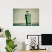 Parfümflasche Poster (Heimbüro)