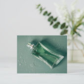 Parfümflasche Postkarte (Stehend Vorderseite)