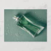 Parfümflasche Postkarte (Vorderseite)