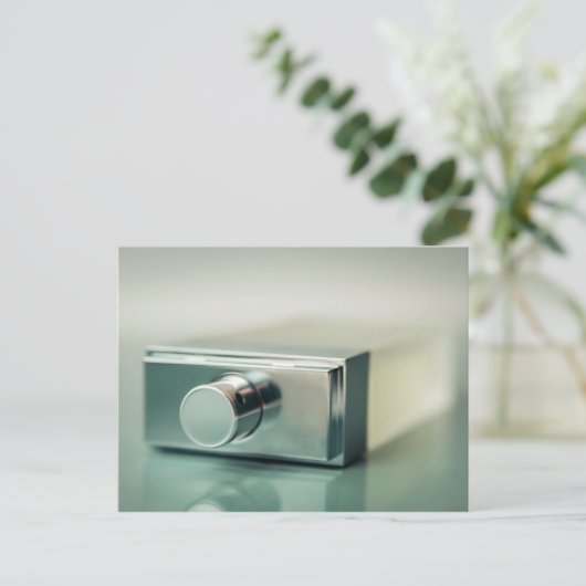 Parfümflasche Postkarte (Stehend Vorderseite)