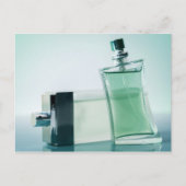 Parfümflasche Postkarte (Vorderseite)