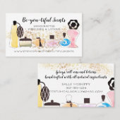 Parfümflaschegeruch-Lotions-Visitenkarte Visitenkarte (Vorne/Hinten)