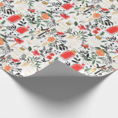 Parfümflaschen Chic Weihnachtsgeschmack Geschenkpapier (Ecke)