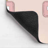 Parfümflaschen-Muster Schickes Mädchen-Mauspad Mousepad (Ecke)