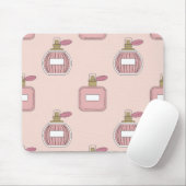 Parfümflaschen-Muster Schickes Mädchen-Mauspad Mousepad (Mit Mouse)