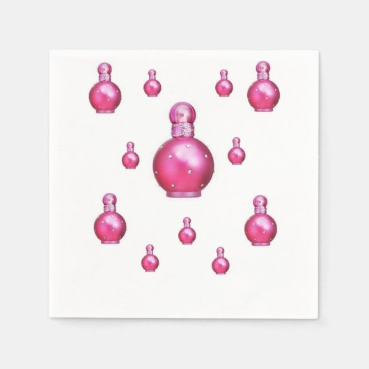 Parfümpapier Napkin Serviette (Vorderseite)