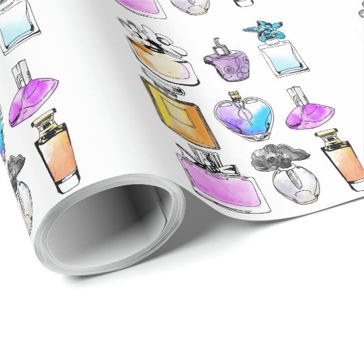 Parfüms Art Geschenkpapier (Rolleneckpunkt)
