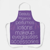 Parfums, Geschäfte, Brillen, Duftstoffe, Schürze (Vorderseite)