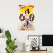 Parfums Parfümwerbung Des Femmes de Franceby Jean Poster (Heimbüro)