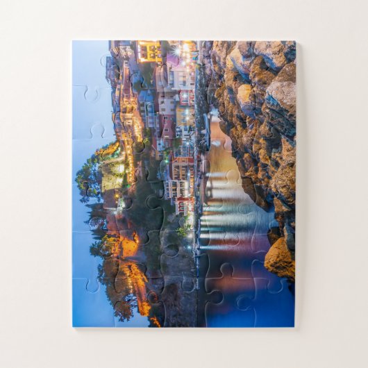 Parga, Griechenland. Puzzle (Vertikal)