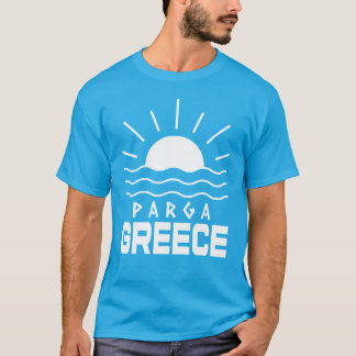 Parga Griechenland Sonnenschein und Meer Männer Aq T-Shirt