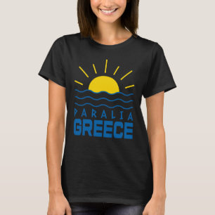 Parga Griechenland Sonnenschein und Meereswellen F T-Shirt