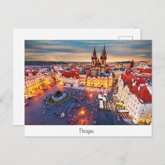 Pargue Postkarte (Vorne/Hinten)