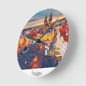 Pargue Runde Wanduhr (Winkel)