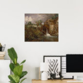 Parham Mill, Gillingham - John Constable Poster (Heimbüro)