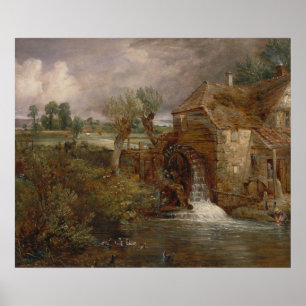 Parham Mill, Gillingham - John Constable Poster