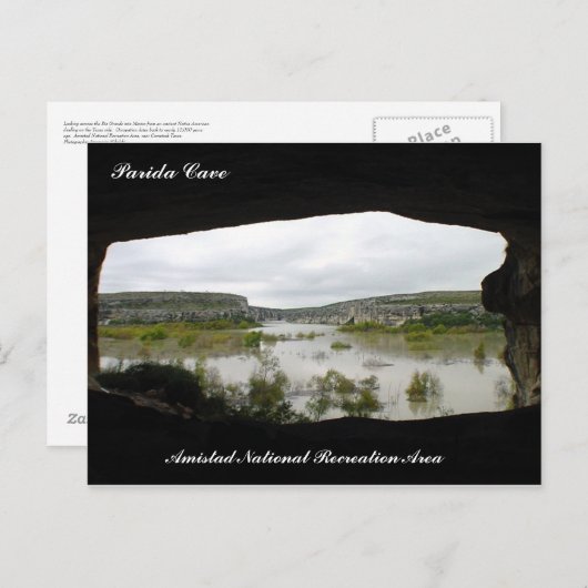 Parida Höhle Postkarte (Vorne/Hinten)