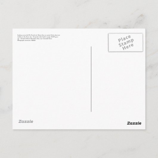 Parida Höhle Postkarte (Rückseite)