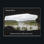 Parida Höhle Postkarte<br><div class="desc">Schauen über dem Rio Grande in Mexiko von einer alten Ureinwohnerwohnung auf der Texas-Seite.  Hinsichtlich Beruf geht fast 10.000 Jahre vor zurück.</div>