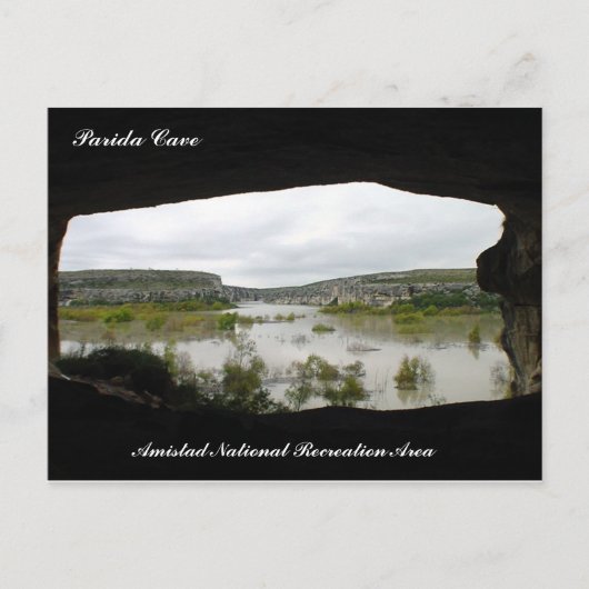 Parida Höhle Postkarte (Vorderseite)