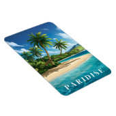 Paridise Tropical Beach Magnet (Rechte Seite)