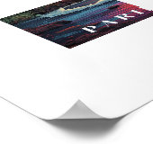 Paridise Tropical Beach Poster (Ecke)