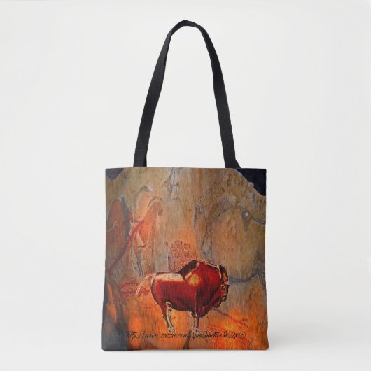 " Parietal Höhlenkunst" Tasche (Vorderseite)