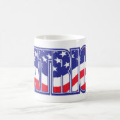 Pariot American Flag Kaffeetasse (Mittel)
