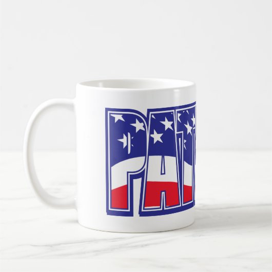 Pariot American Flag Kaffeetasse (Links)