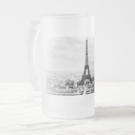 Paris 1889 mattglas bierglas (Vorderseite Links)