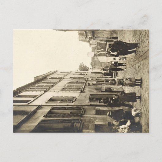 Paris 18è impasse Traînée 1904 Feiertagspostkarte (Vorderseite)