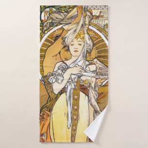 Paris 1900, Alphonse Mucha Badehandtuch
