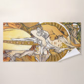 Paris 1900, Alphonse Mucha Badehandtuch (Badehandtuch)