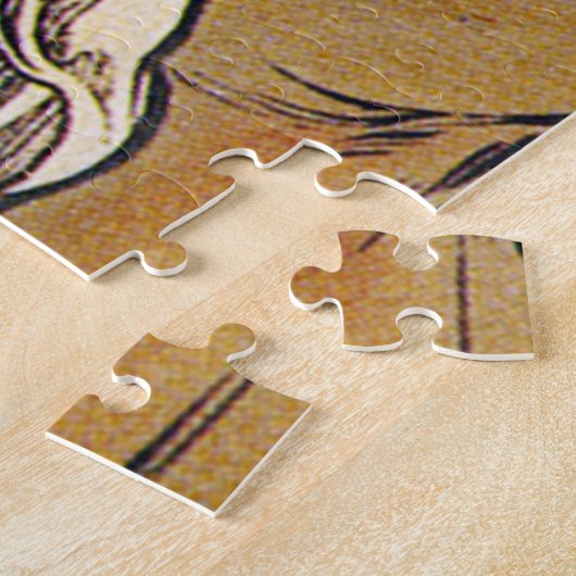 Paris 1900, Alphonse Mucha Puzzle (Seite)