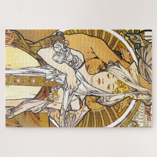 Paris 1900, Alphonse Mucha Puzzle (Horizontal)