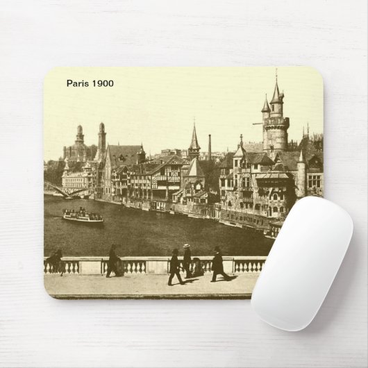 Paris 1900 mousepad (Mit Mouse)