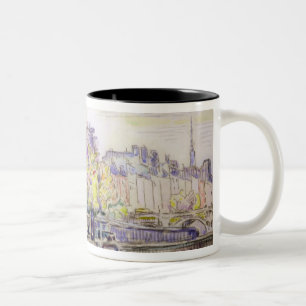 Paris, 1923 zweifarbige tasse