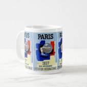 Paris 1937 ~ Exposition Internationale Kaffeetasse (Vorderseite Links)