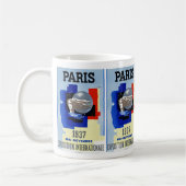 Paris 1937 ~ Exposition Internationale Kaffeetasse (Links)