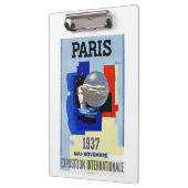 Paris 1937 ~ Exposition Internationale Klemmbrett (Links)