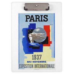 Paris 1937 ~ Exposition Internationale Klemmbrett