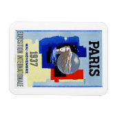 Paris 1937 ~ Exposition Internationale Magnet (Horizontal)