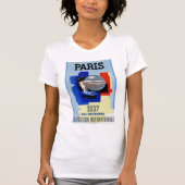 Paris 1937 ~ Exposition Internationale T-Shirt (Vorderseite)