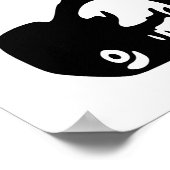 Paris 1968 Student Graffiti - Ausrottung von Angel Poster (Ecke)