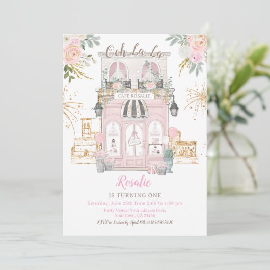 Paris 1. einladung (Stehend Vorderseite)