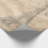 Paris 1A-1B Bildoptionen - Umrandungspapier Geschenkpapier (Ecke)